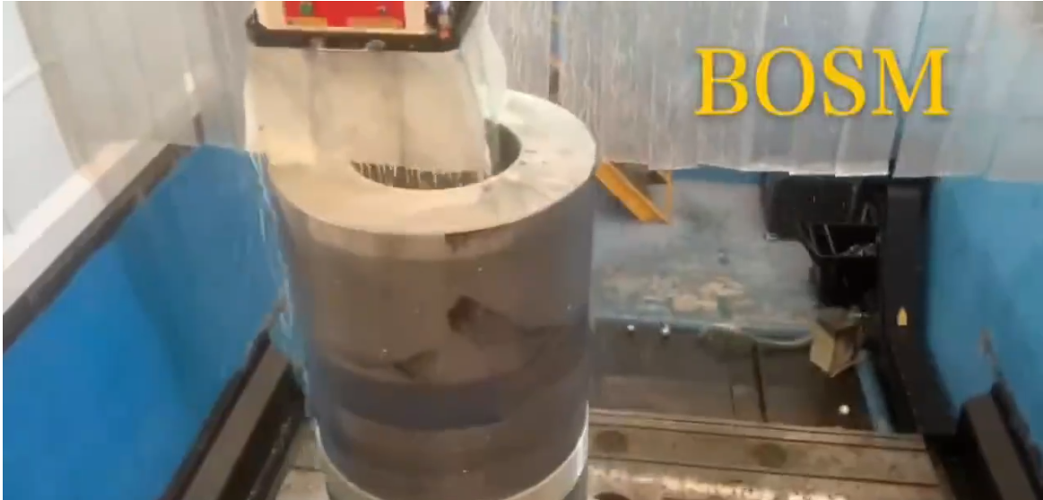 博斯曼數(shù)控鉆銑床3*6米高低工作臺方案